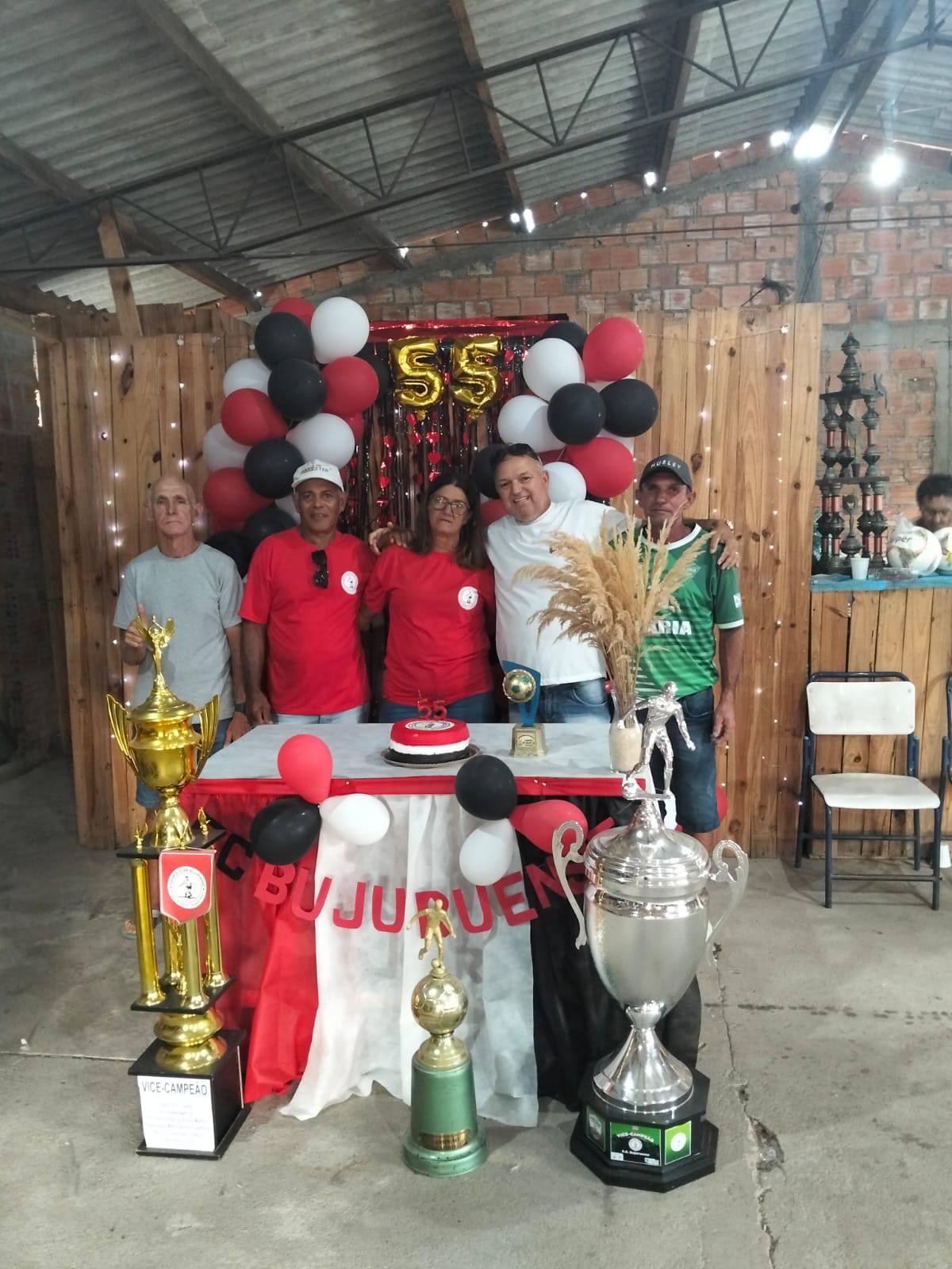 E.C. BUJURUENSE COMPLETA 55 ANOS E REÚNE COMUNIDADE EM COMEMORAÇÃO
