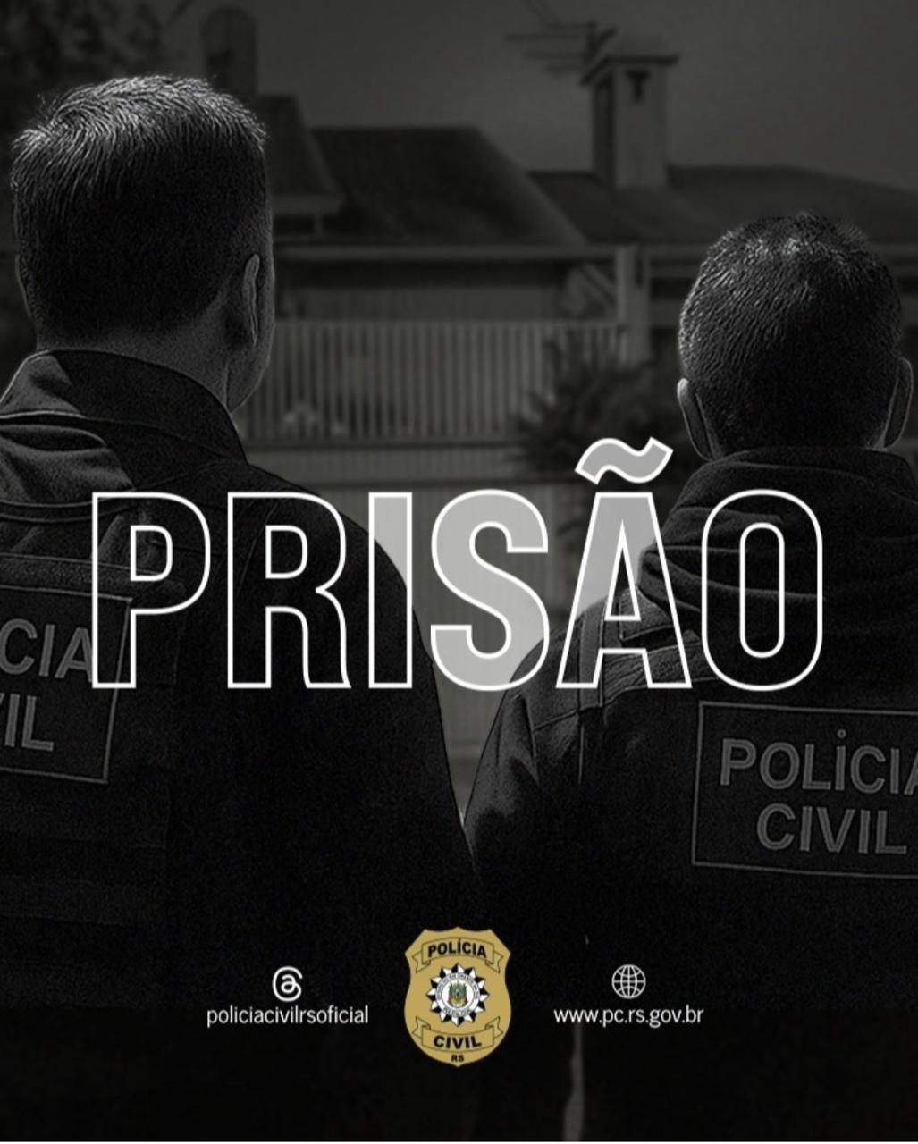 POLÍCIA CIVIL DE SÃO JOSÉ DO NORTE PRENDE HOMEM POR ESTUPRO DE VULNERÁVEL CONTRA TRÊS ADOLESCENTES