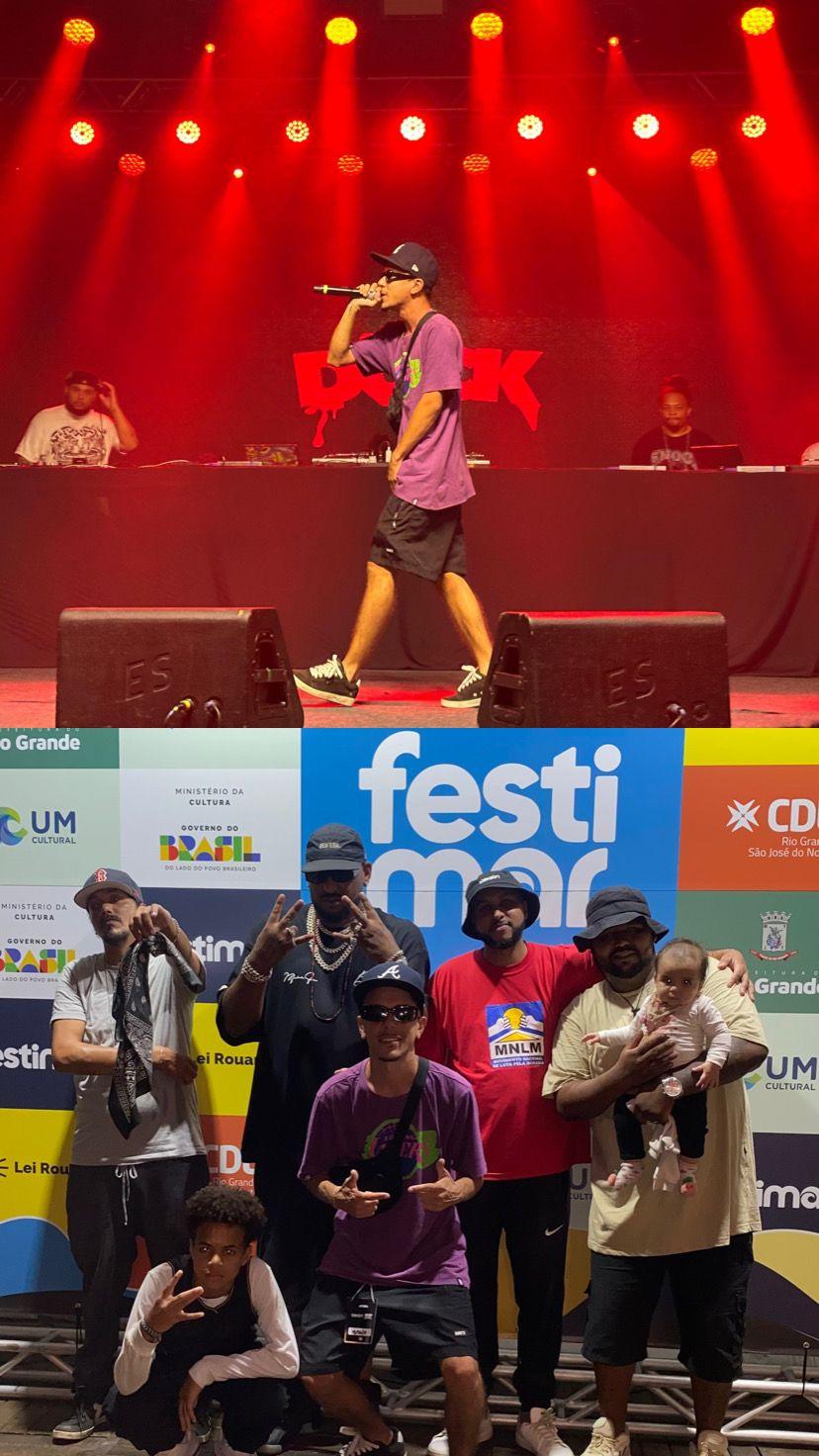 HIP HOP EM ALTA: ARTISTA NORTENSE GANHA DESTAQUE NO FESTMAR E SE CONECTA COM LENDAS DO RAP NACIONAL