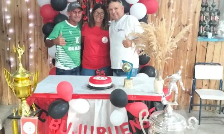 E.C. BUJURUENSE COMPLETA 55 ANOS E REÚNE COMUNIDADE EM COMEMORAÇÃO